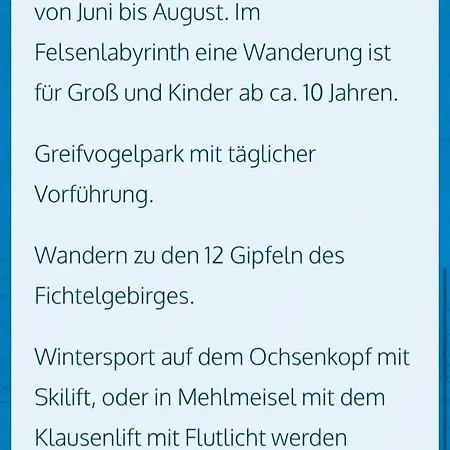 Haus Schneebergblick * Roslau